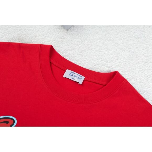 OFF-WHITE Crew neck, short sleeves Size: M - Picture 3 of 6